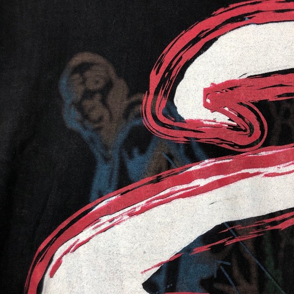 Vintage Big & Tall mans Streetwear Basketball Shirt, 3D Basketball Textured XL - Picture 5 of 8